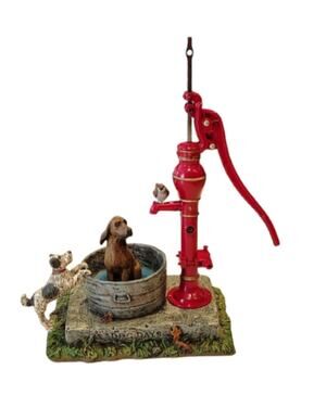 NIB Lowell Davis Ertl Collectibles "Dog Days" Figurine 1998 Limited Edition 2522